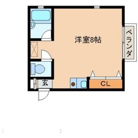 トップハイツの物件間取画像